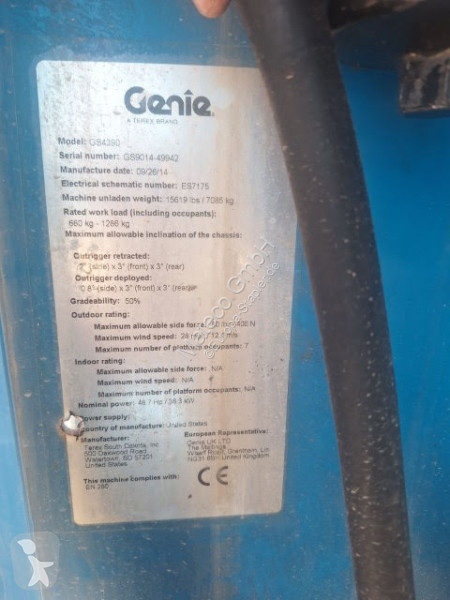 Nacelle Genie GS-4390