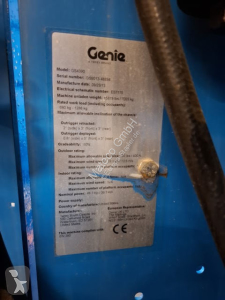 Nacelle Genie GS-4390