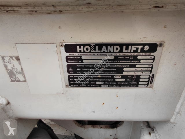 Nacela Hollandlift N-265EL13 4WDS/N