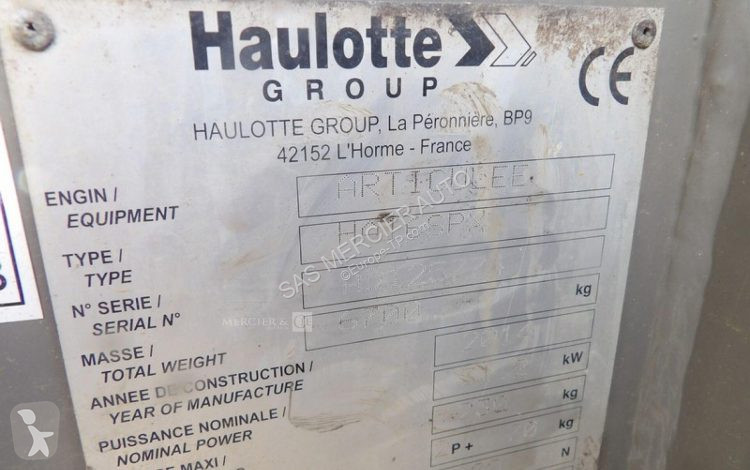 Nacelle Haulotte nacelle articulee automotrice...