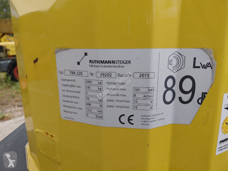 Nacelle Ruthmann TBR 220 / NISSAN CABSTAR