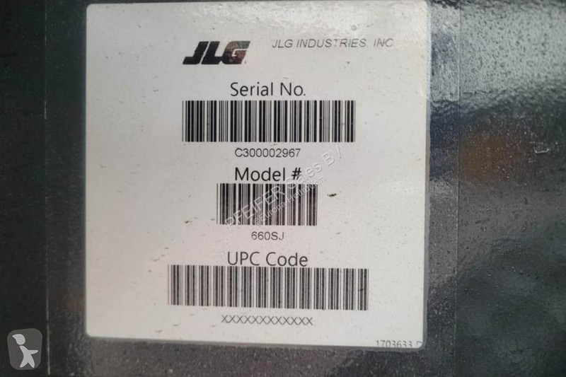 منصة تلسكوبية JLG Quad Tracks Also Available...