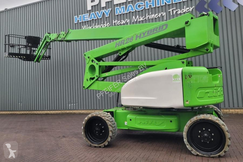 منصة تلسكوبية Niftylift HR28 Hybrid 4x4 As-Is,...