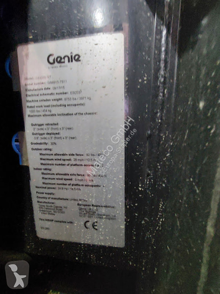 منصة تلسكوبية Genie GS3369 OR