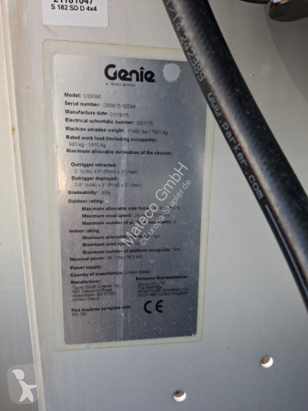 منصة تلسكوبية Genie GS5390