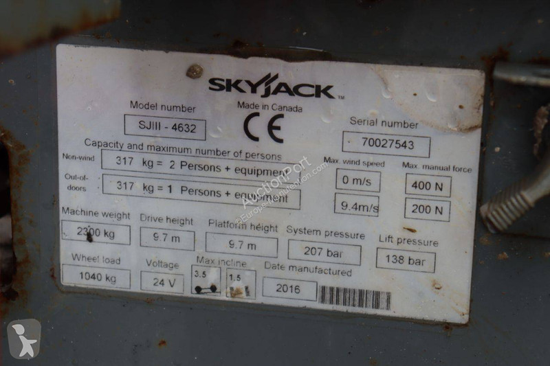 Nacela Skyjack SJ4632