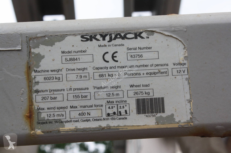 Nacela Skyjack SJ8841