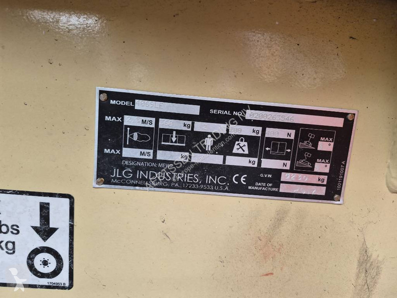 Hoogwerker JLG 4096 LE