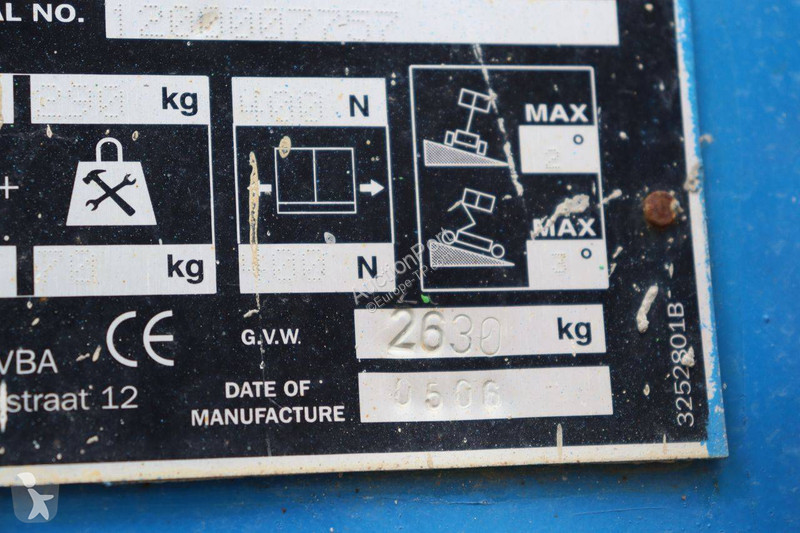 Plataforma elevadora JLG