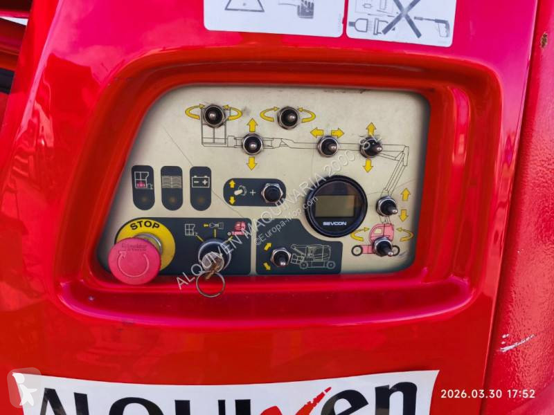منصة تلسكوبية Manitou manitou 120 aetj año 2016