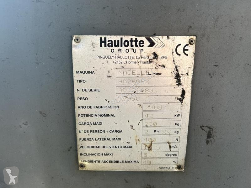 Nacelle Haulotte