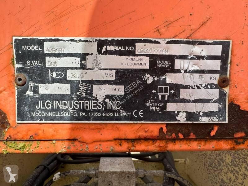 Nacelle JLG