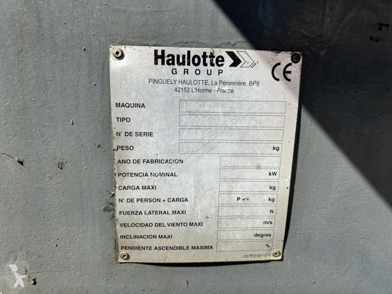 Nacelle Haulotte