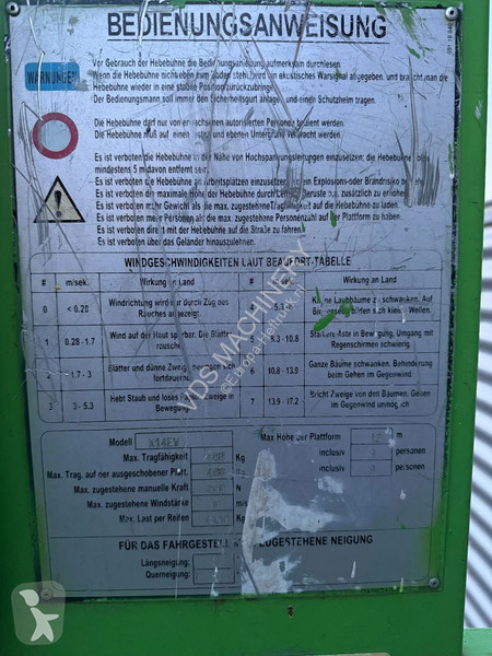 Piattaforma aerea Airo X14EW Hoogwerker...