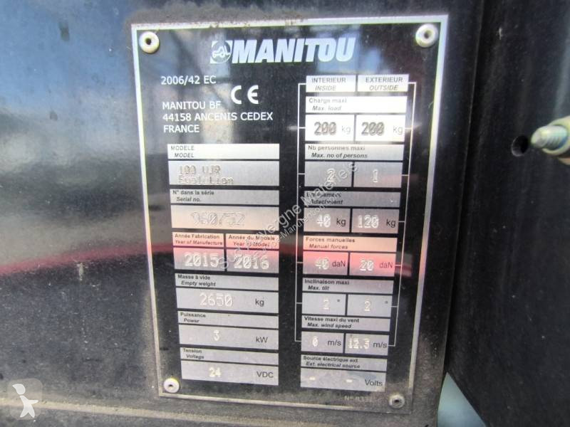 Nacelle Manitou Evolution