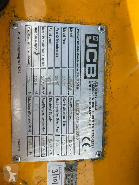 Вишка JCB Elektrische Scherenbühne S 1930 E