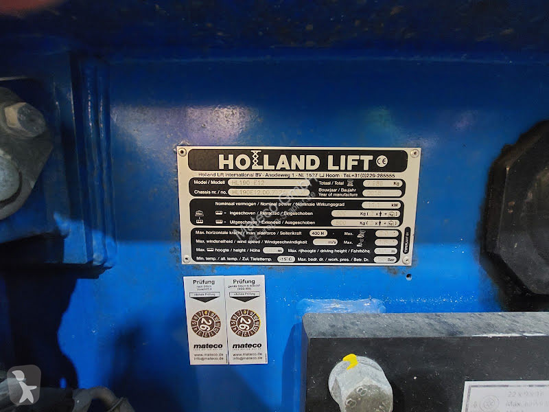 Vysokozdvižná plošina Hollandlift HL-190 E12