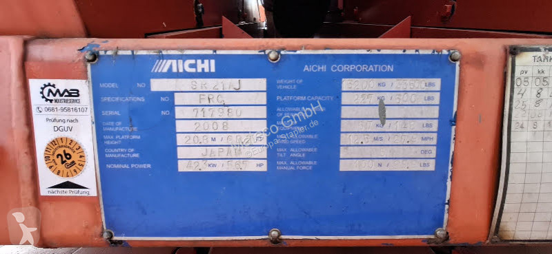 Lift Aichi SR21AJ