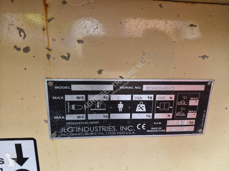 Hoogwerker JLG 4096 LE + outriggers (Multiple...