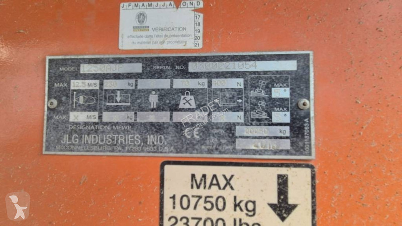 Nacelle JLG