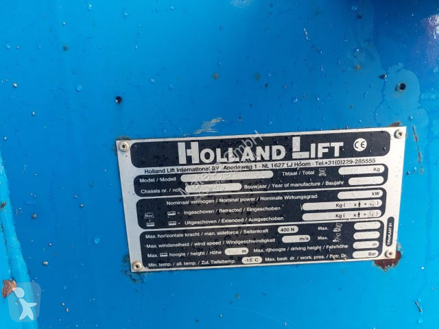Nacelle Hollandlift HL-220 D25 4WD/P/N