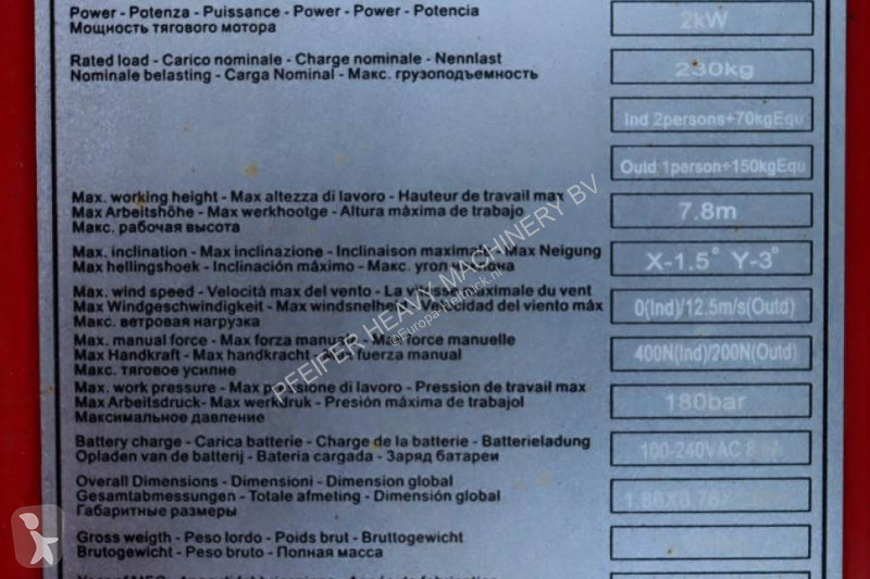 Lift Magni ES0807EP New And Available Directly...