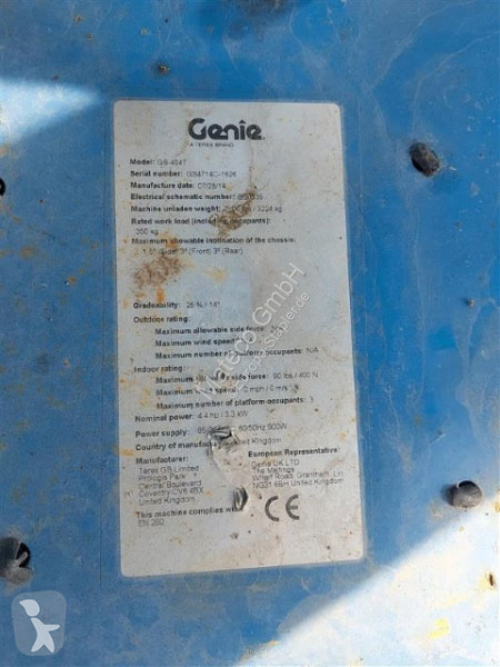 Nacelle Genie GS-4047