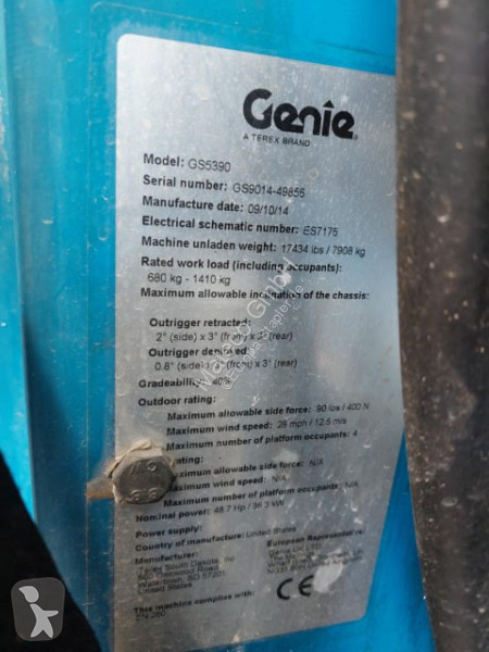 Nacelle Genie GS-5390
