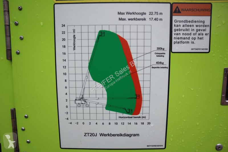 Vysokozdvižná plošina Zoomlion ZT20J Valid...