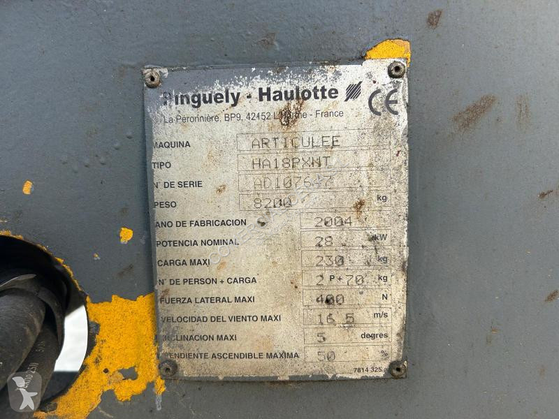 Nacelle Haulotte PXNT