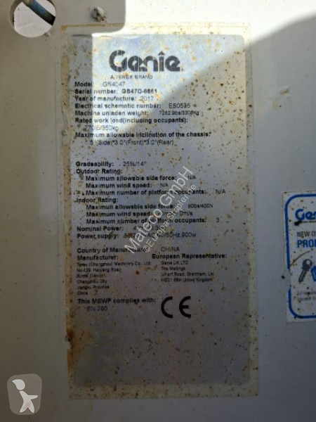 منصة تلسكوبية Genie GS-4047