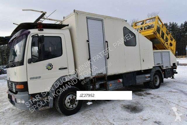 Nacelle Mercedes ATEGO 1323 PK 8000T RAIL Platform