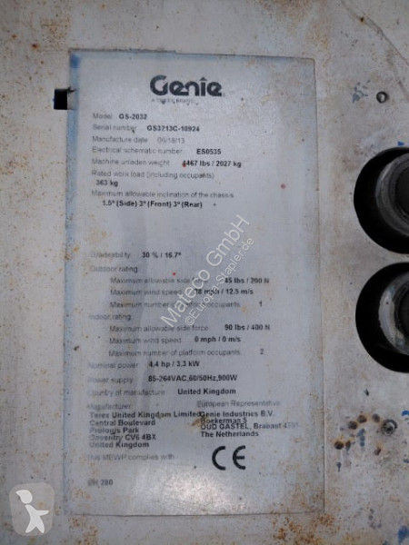 Plataforma Genie GS-2032