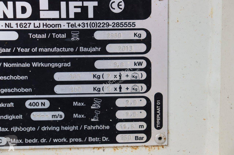 Nacelle Hollandlift Ecostar HL-11812