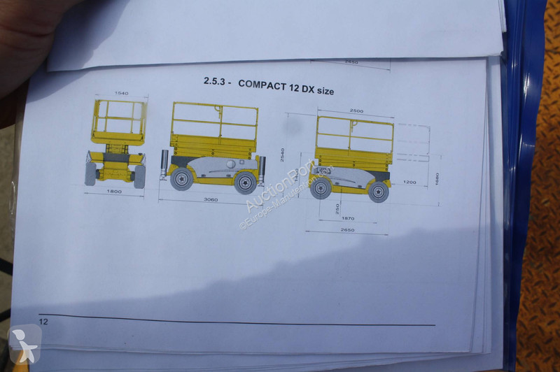 Nacelle Haulotte COMPACT 12DX