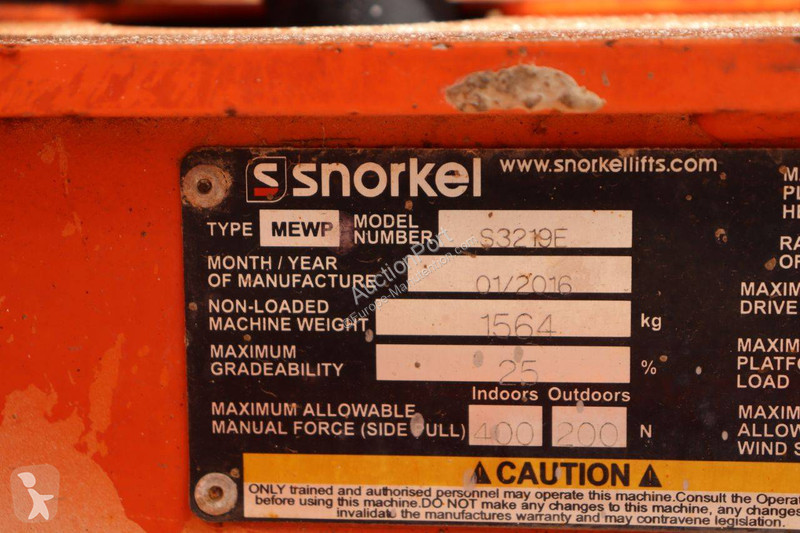 Nacela Snorkel S3219E