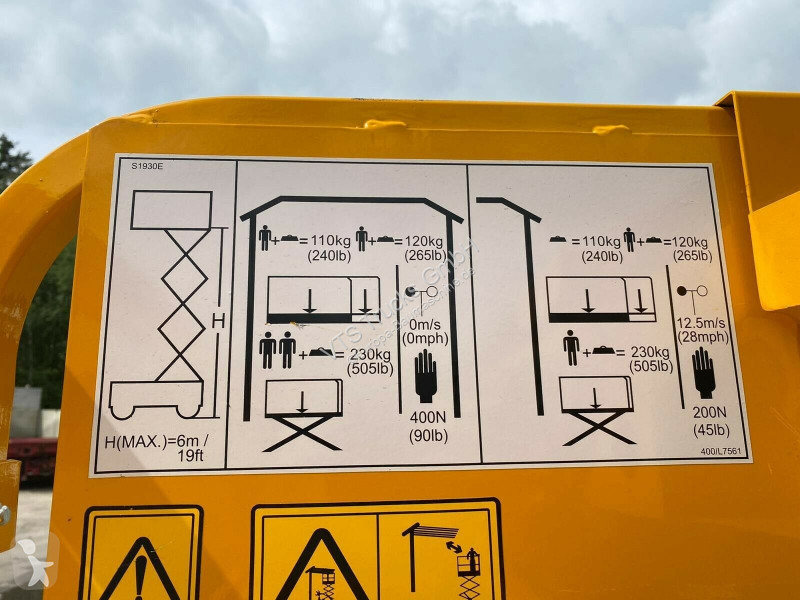 Вишка JCB Elektrische Scherenbühne S 1930 E