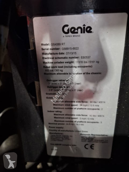 منصة تلسكوبية Genie GS4069 OR