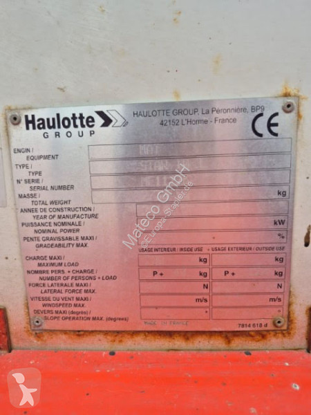 Plataforma elevadora Haulotte STAR 10