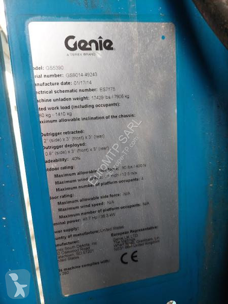 منصة تلسكوبية Genie GS5390