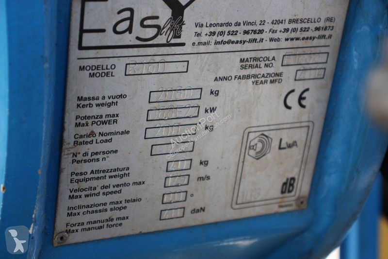 Nacela Easy Lift R160