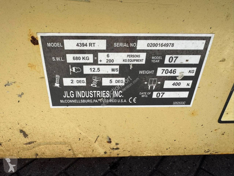 JLG  aerial platform