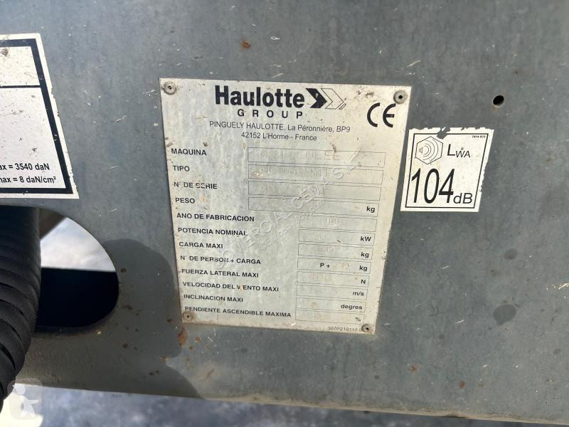 Plataforma elevadora Haulotte PX