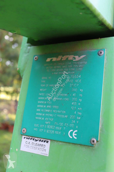 Zwyżka Niftylift HR12 NDE