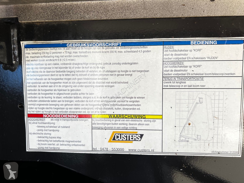 Lift Custers Verda 12
