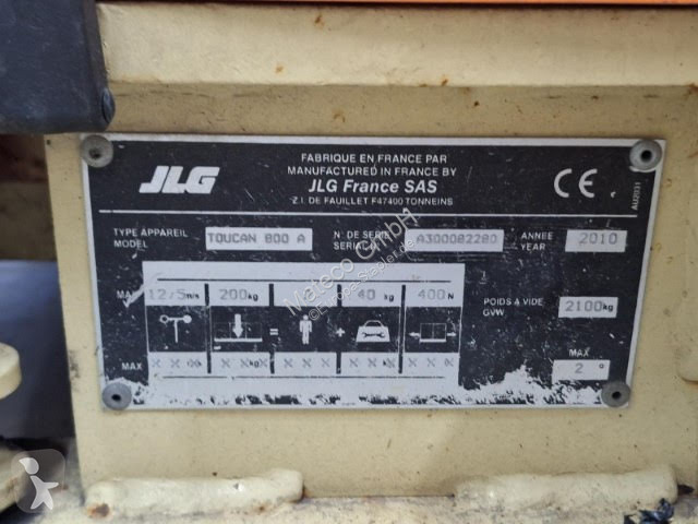 Piattaforma aerea JLG TOUCAN