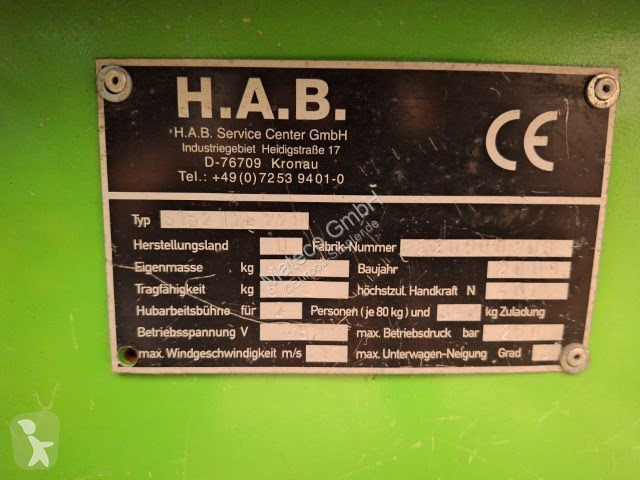 Nacelle HAB S 152-12 E2WD