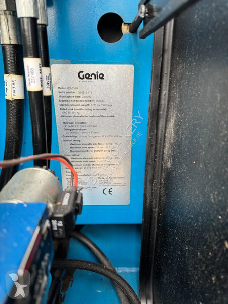 Nacelle Genie Hoogwerker Schaarhoogwerker...