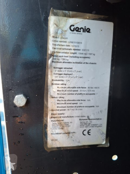 Nacelle Genie GS-4390