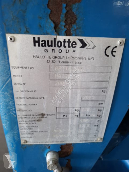 Nacelle Haulotte HA12